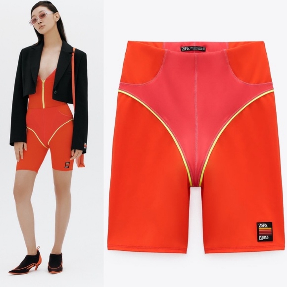 Zara Biker Shorts